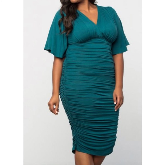 rumor ruched dress